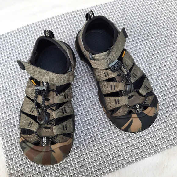 Keen Newport H2 Fisherman Camo Sport Sandals Water Shoe 1 Sneaker Hiking Travel - Picture 6 of 12